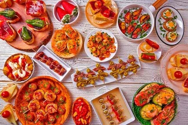 Tapas  Traditional Assorted Small Dishes or Ritual From Spain